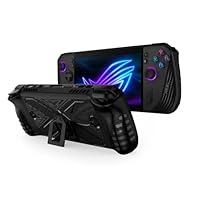 Algopix Similar Product 16 - TPU Black Case with Stand for ASUS Rog