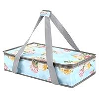 Algopix Similar Product 14 - QEES Casserole Carrier For Hot or Cold