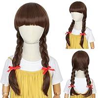 Algopix Similar Product 13 - Koonfan Halloween Costume Wig for kids