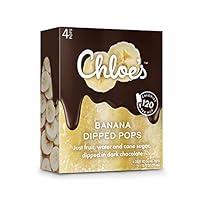 Algopix Similar Product 3 - Chloes Pops Banana Dipped Pops 07 lb
