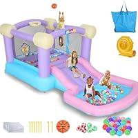 Algopix Similar Product 1 - Whubefy Bounce House for Kids 3-6