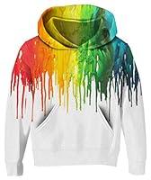 Algopix Similar Product 9 - UNICOMIDEA Youth Kids Rainbow Hoodies