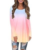 Algopix Similar Product 20 - SUNNYME Long Sleeve T Shirt Women Tie