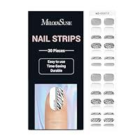 Algopix Similar Product 11 - MelodySusie Semi Cured Gel Nail Strips