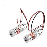 Algopix Similar Product 9 - ARCELI 2PCS 650nm 5mW 35V Red Laser