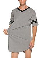 Algopix Similar Product 14 - Ekouaer Mens Nightshirt Cotton