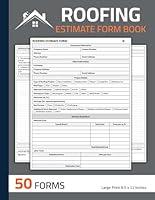 Algopix Similar Product 3 - Roofing Estimate Form Book Roofing