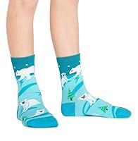 Algopix Similar Product 12 - Sock It to Me Polar Bear Stare Youth