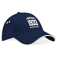 Algopix Similar Product 17 - 90th Birthday Baseball Cap Hat Gift