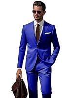 Algopix Similar Product 3 - SPTALLFITJSV Prom Suit for Men Royal