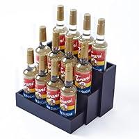 Algopix Similar Product 16 - GOVOKOI Black Wood Coffee Syrup Rack