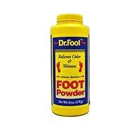 Algopix Similar Product 11 - Dr Foot  Foot Powder  6 ounces Pack