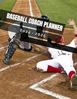 Algopix Similar Product 15 - Baseball Coach Planner 2024  2025