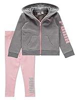 Algopix Similar Product 12 - PUMA Toddler Girls Fleece Zip Hoodie