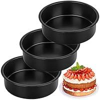 Algopix Similar Product 20 - AWTBDP 6Inch Round Cake Pan Set of 3