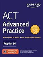 Algopix Similar Product 5 - ACT Advanced Practice Prep for 36