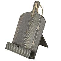 Algopix Similar Product 3 - MyGift Recipe Book Holder Vintage Gray