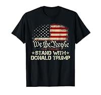 Algopix Similar Product 11 - We The People Stand With Donald Trump