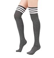 Algopix Similar Product 3 - Durio Womens Thigh High Socks Thigh