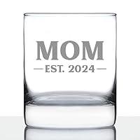 Algopix Similar Product 16 - Mom Est 2024  New Mother Whiskey Rocks