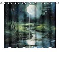 Algopix Similar Product 9 - Rustic Woodland Night Landscape