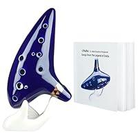 Algopix Similar Product 19 - Ohuhu Zelda Ocarina with Song Book