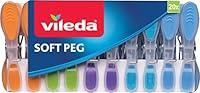 Algopix Similar Product 9 - Vileda Soft Pegs 20 Pack Multicolour