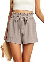 Algopix Similar Product 4 - IWOLLENCE Womens Shorts with Pockets