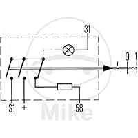 Algopix Similar Product 17 - HELLA ON-OFF SWITCH 6EF003916-061