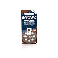 Algopix Similar Product 11 - RAYOVAC Size 312 Hearing Aid Batteries