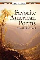 Algopix Similar Product 14 - Favorite American Poems Dover Large