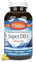 Algopix Similar Product 18 - Carlson Super DHA Gems  500 mg DHA