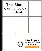 Algopix Similar Product 4 - The Blank Comic Book Notebook Original