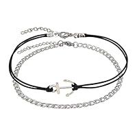 Algopix Similar Product 16 - Baronyka Handmade Anklets Set of 2 