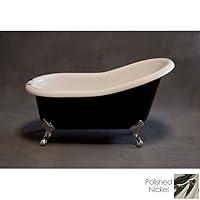 Algopix Similar Product 5 - Strom Plumbing Tuxedo Acrylic Clawfoot