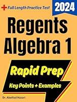 Algopix Similar Product 5 - Regents Algebra 1 Rapid Prep Prep Book