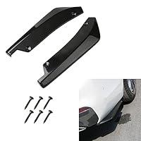 Algopix Similar Product 12 - 2Pcs Rear Bumper Diffuser Spoilers for