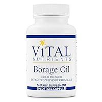 Algopix Similar Product 14 - Vital Nutrients  Borage Oil  Cold