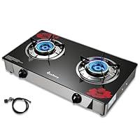 Algopix Similar Product 7 - Gas Stove 2 Burner Propane Stove Two