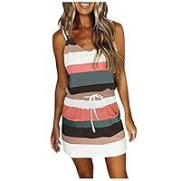 Algopix Similar Product 3 - Summer Dresses for Women Trendy Striped