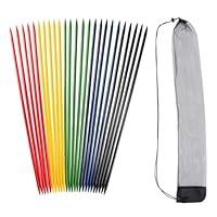 Algopix Similar Product 9 - Jumbo Pick Up Sticks Classic Wooden