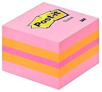 Algopix Similar Product 12 - Postit Notes  Mini Cube  Pink Coral