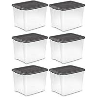 Algopix Similar Product 13 - Sterilite 50 Qt ShelfTote Stackable