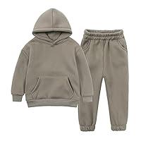 Algopix Similar Product 8 - MYGBCPJS Youth 2PCS Jogger Outfits Set