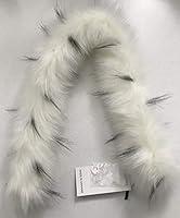 Algopix Similar Product 9 - Collar Faux Fur Royal White for coat