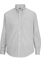 Algopix Similar Product 6 - Edwards Mens Double Stipe Poplin Long