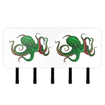 Best Deal for Key Holder for Wall Funny Watermelon Octopus Wall Mounted