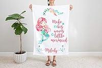 Algopix Similar Product 9 - Mermaid Baby Blanket