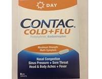 Algopix Similar Product 19 - Contac Cold Flu Day 8 Caplets Pack of