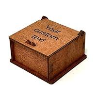 Algopix Similar Product 6 - Personalized Wooden Gift Box  Mini Box